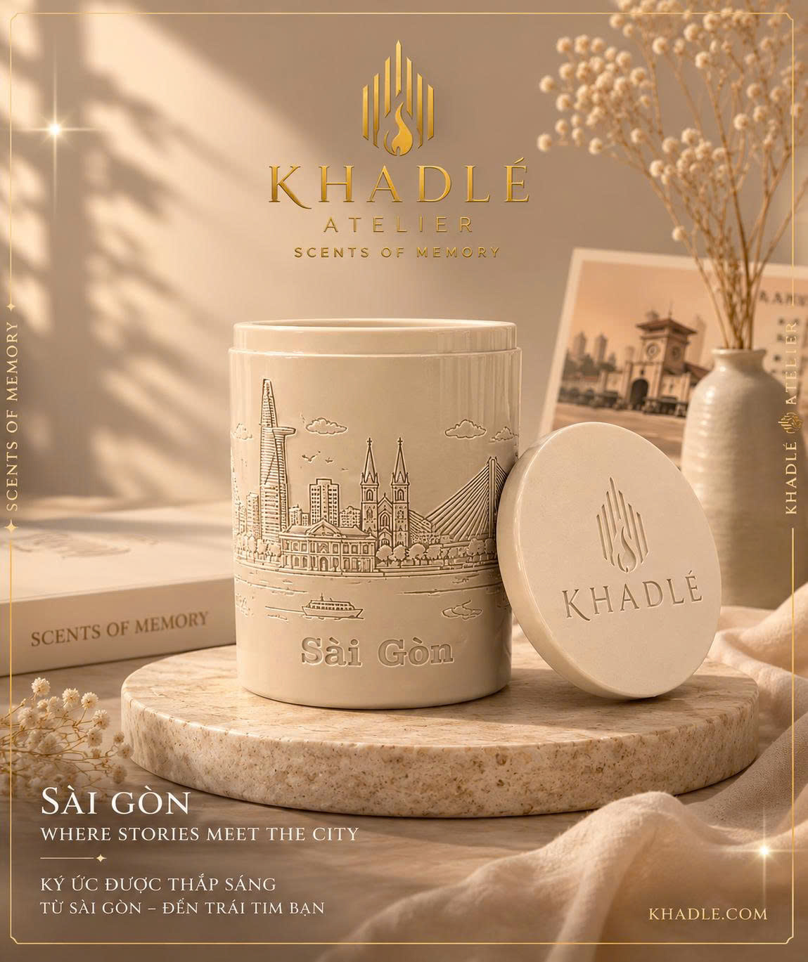 Sài Gòn Night Candle